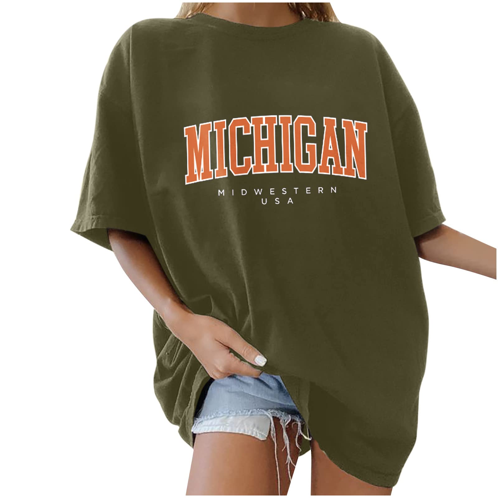 【PORTERNA】Windy Michigan T-Shirt 61TZzL0+DTL.jpg